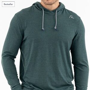 Rhoback Teal Hoodie